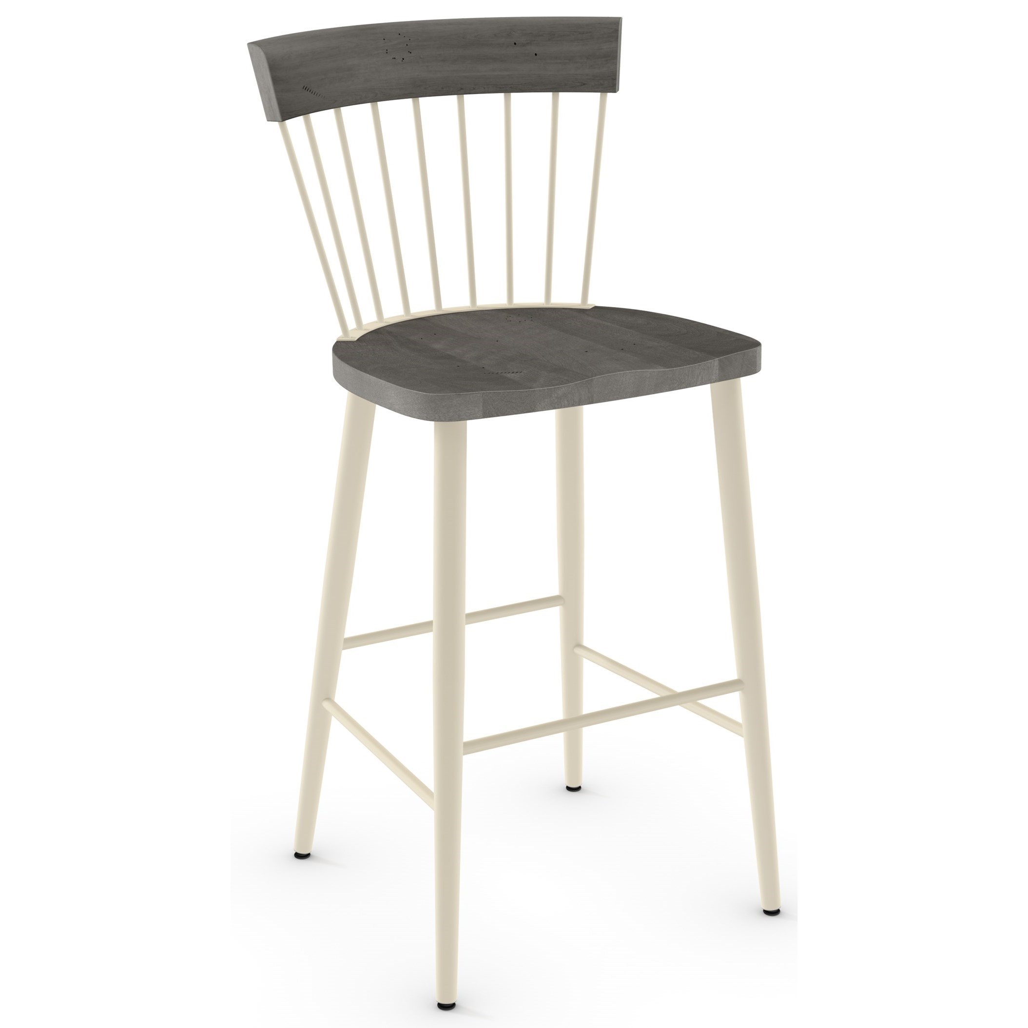 Amisco Farmhouse Customizable 30" Angelina Bar Stool A1 Furniture